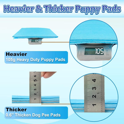 XXL Puppy Pads 30"X36", 30 Count Thicken Dog Pee Pads Extra Large, Puppy Pads Extra Large for Indoor, Outdoor Use, Heavy Absorbent Pee Pads for Dogs Extra Large